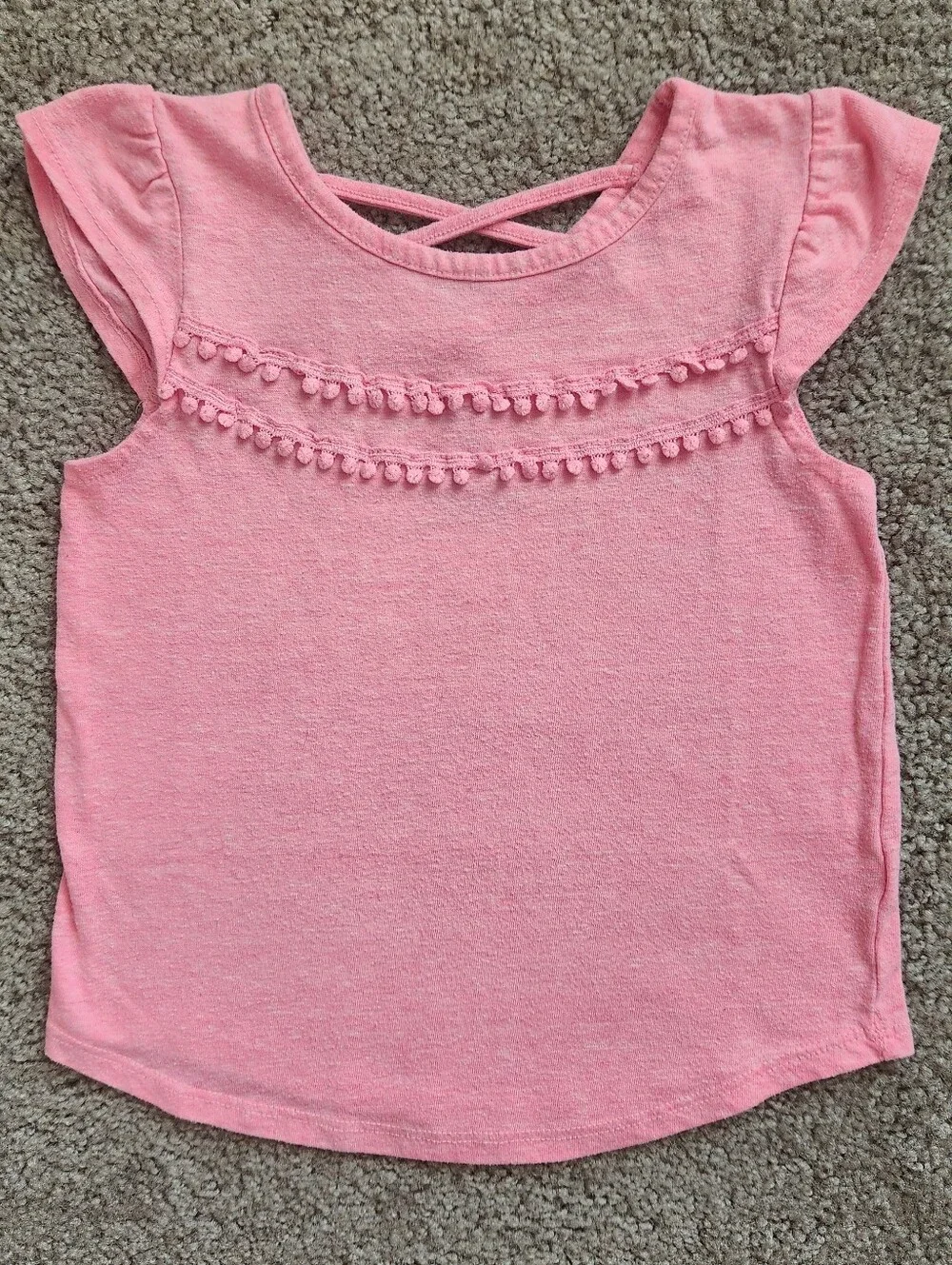 Girls 4T Cute Pink Playdate Mix & Match Bundle | Floral, Hearts | 4 Pieces